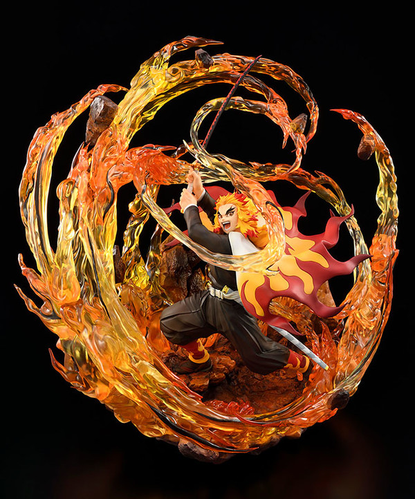 Rengoku Kyoujurou (DX), Kimetsu No Yaiba, Bell Fine, Pre-Painted, 1/8, 4573347243172