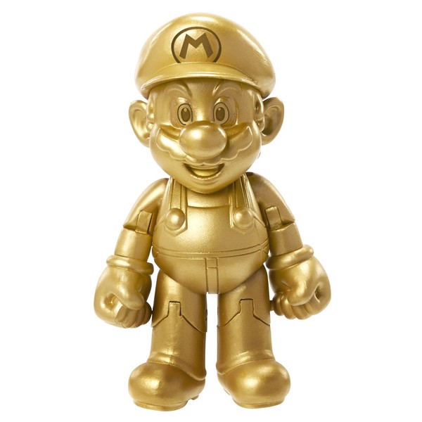Mario (Gold), New Super Mario Bros. 2, Jakks Pacific, Action/Dolls