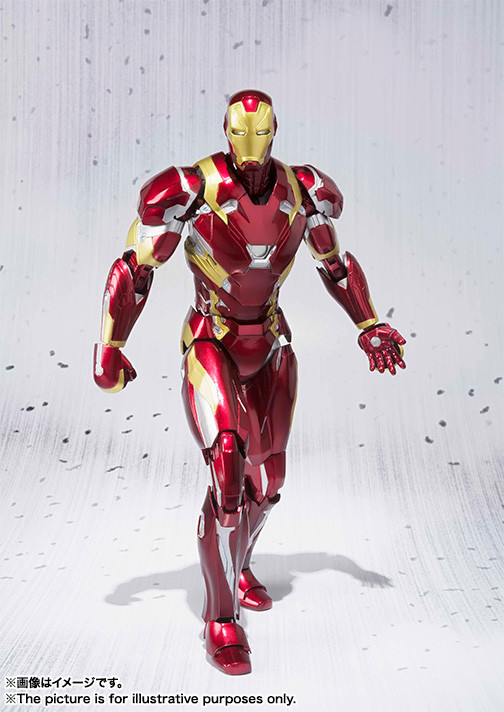 Iron Man Mark XLVI, Captain America: Civil War, Bandai, Action/Dolls, 4549660052029