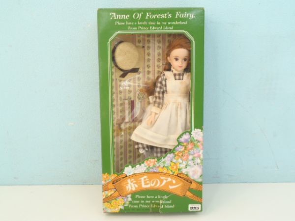Anne Shirley (3/3 Checkered Dress with White Apron Edition), Akage No Anne, Takara, Action/Dolls