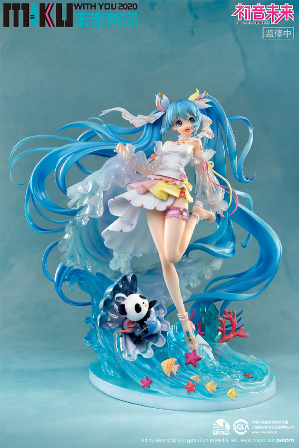 Hatsune Miku, Takene (Miku With You 2020), Piapro Characters, Infinity Studio, Pre-Painted, 1/7
