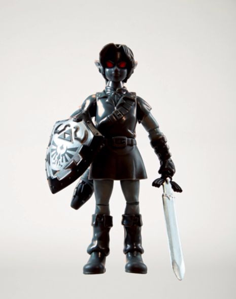 Dark Link, Zelda No Densetsu Toki No Ocarina, Jakks Pacific, Action/Dolls