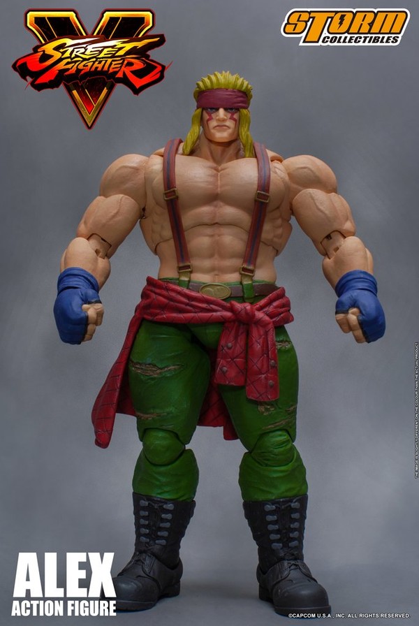 Alex, Street Fighter V, Storm Collectibles, Action/Dolls, 1/12, 4589484097783