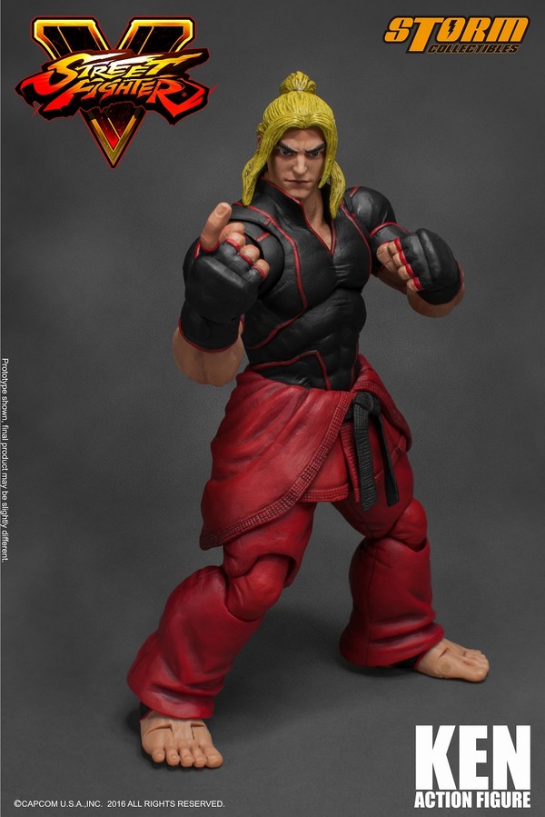 Ken Masters, Street Fighter V, Storm Collectibles, Action/Dolls, 1/12, 4589484092474