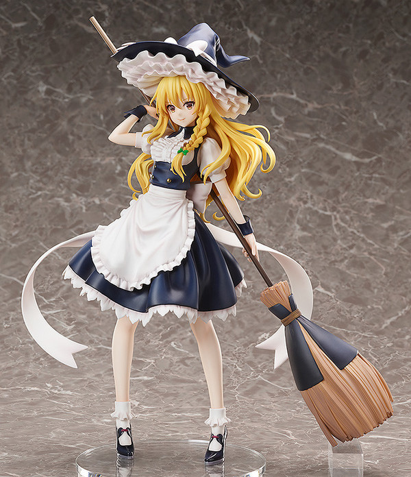 Kirisame Marisa, Touhou Project, FREEing, Pre-Painted, 1/4, 4570001510595