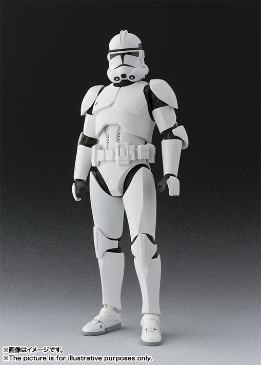 Clone Trooper (Phase 2), Star Wars: Episode II – Attack Of The Clones, Bandai, Action/Dolls, 4549660077909