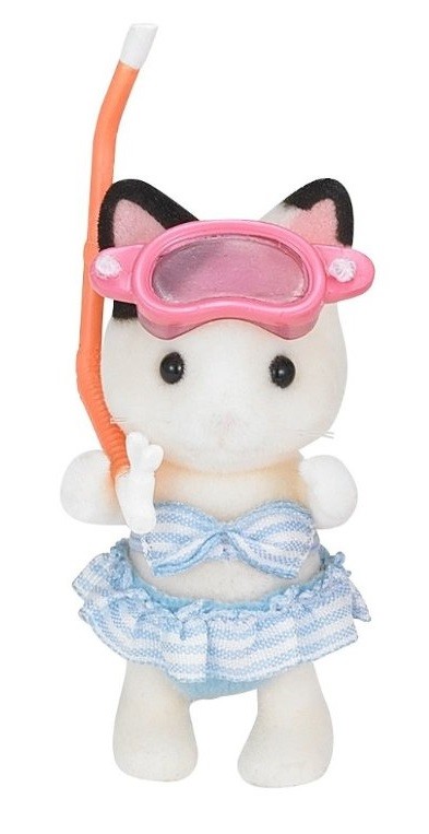 Charcoal Neko No Onna No Ko, Sylvanian Families, Epoch, Action/Dolls, 4905040286604