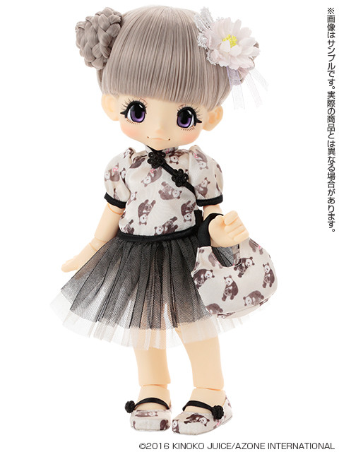 Kiki (Rourou×KIKIPOP! Panda, Oriental Silver), Azone, Action/Dolls, 4582119986032