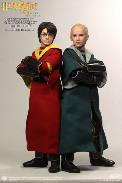 Draco Malfoy, Harry Potter (Twin Pack Quidditch), Harry Potter And The Chamber Of Secrets, X-Plus, Star Ace, Action/Dolls, 1/6