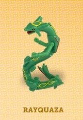 Rayquaza, Pocket Monsters Alpha Sapphire, Pocket Monsters Omega Ruby, McDonald's, Action/Dolls