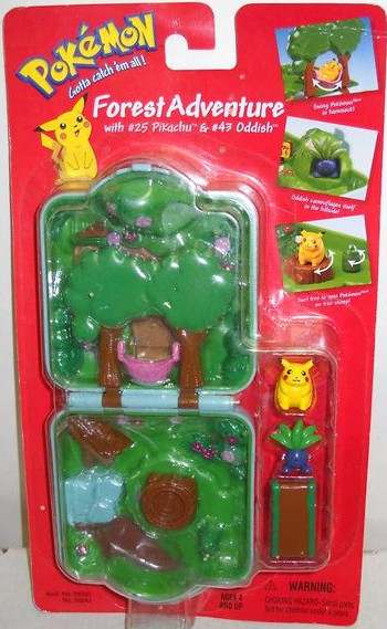 Nazonokusa, Pikachu (C-type, Forest Adventure), Pocket Monsters, Tomy, Action/Dolls