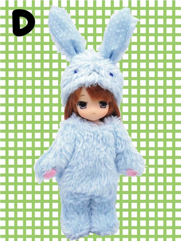 Chokochoko Remiru, Remiru [114571] (Mofumofu rabbit, Blue), Mama Chapp Toy, Obitsu Plastic Manufacturing, Action/Dolls, 1/6