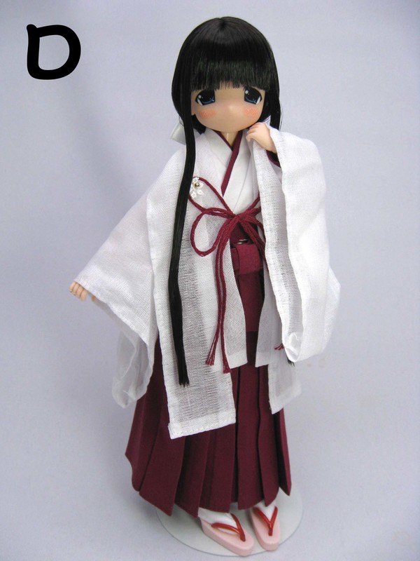 Naana-chan [114577] (Miko costume, Black Hair), Mama Chapp Toy, Obitsu Plastic Manufacturing, Action/Dolls, 1/6