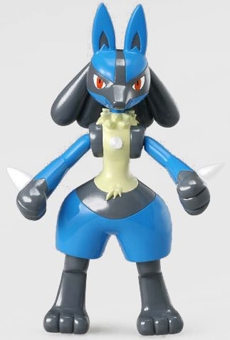 Lucario, Gekijouban Pocket Monsters Advanced Generation Mew To Hadou No Yuusha Lucario, Tomy, Action/Dolls, 4904810718321