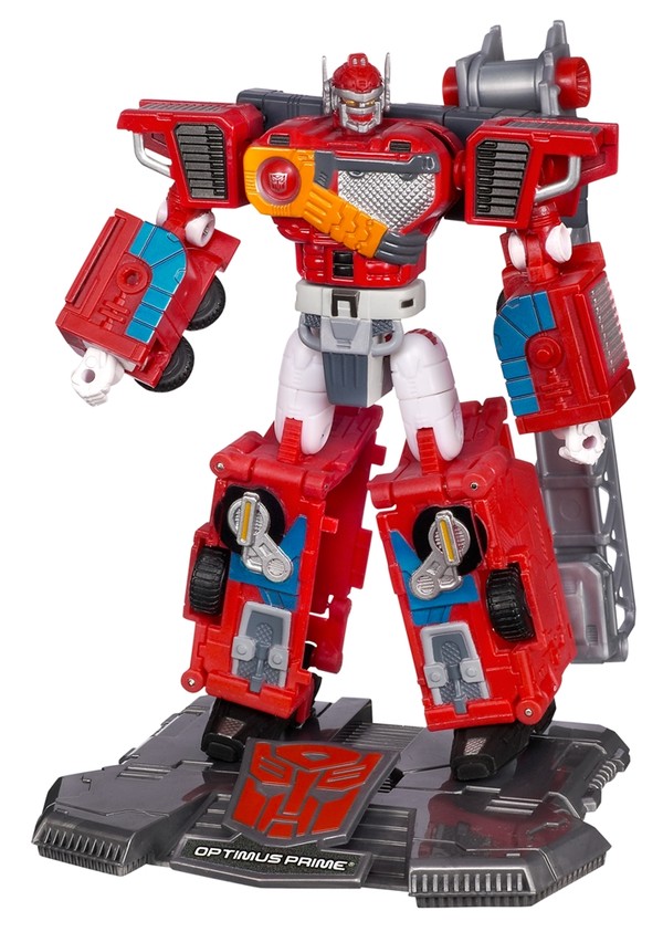 Fire Convoy (Titanium Series), Transformers: Car Robots, Hasbro, Action/Dolls