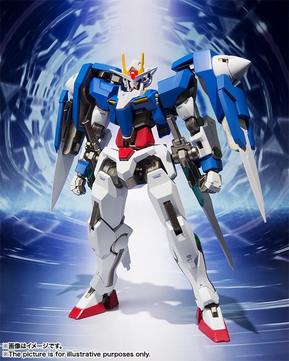 GN-0000 00 Gundam, GN-0000+GNR-010 00 Raiser, GNR-010 0 Raiser, Kidou Senshi Gundam 00, Bandai, Action/Dolls, 1/144, 4549660128755