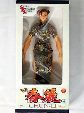 Chun-Li (Chinese Dress, Black), Street Fighter Zero 3, Marmit, Action/Dolls
