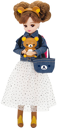Kiiroitori, Licca-chan, Rilakkuma (Rilakkuma x Licca-chan Odekake Style), Licca-chan, Rilakkuma, Takara Tomy, Action/Dolls, 4904810867630
