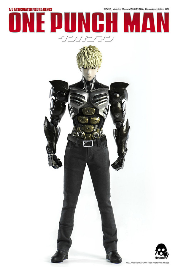 Genos, One Punch Man, ThreeZero, Action/Dolls, 1/6, 4897056201231