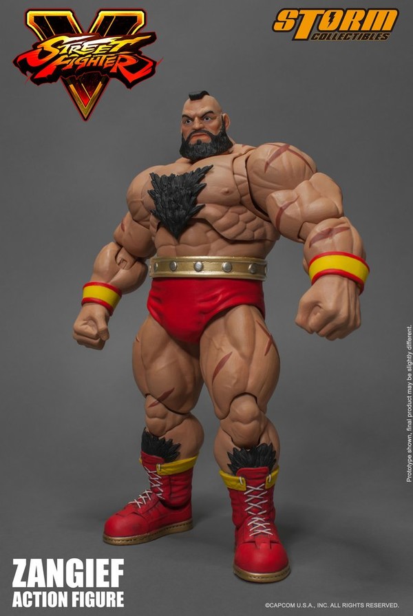 Zangief, Street Fighter V, Storm Collectibles, Action/Dolls, 1/12, 4589484093723