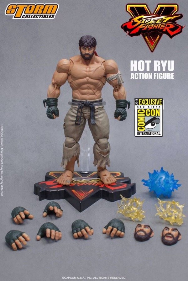 Ryu (Hot Ryu), Street Fighter V, Storm Collectibles, Action/Dolls, 1/12, 4589484093655