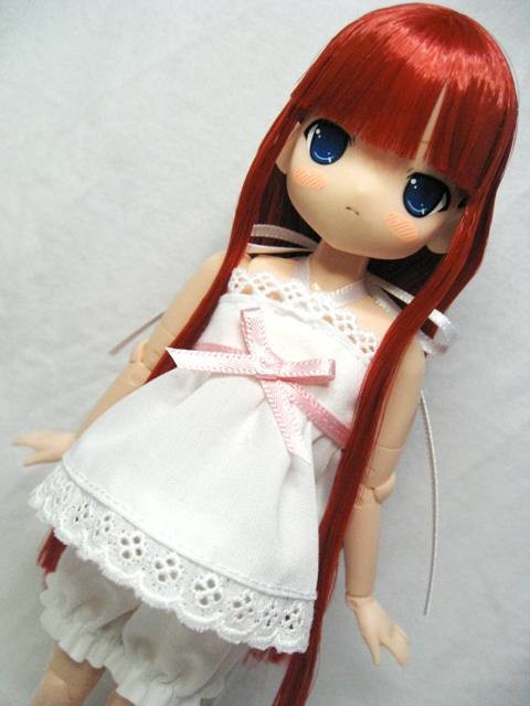 ChiiChi-chan, White BOX [115242] (Red Hair, Long), Mama Chapp Toy, Obitsu Plastic Manufacturing, Action/Dolls, 1/6