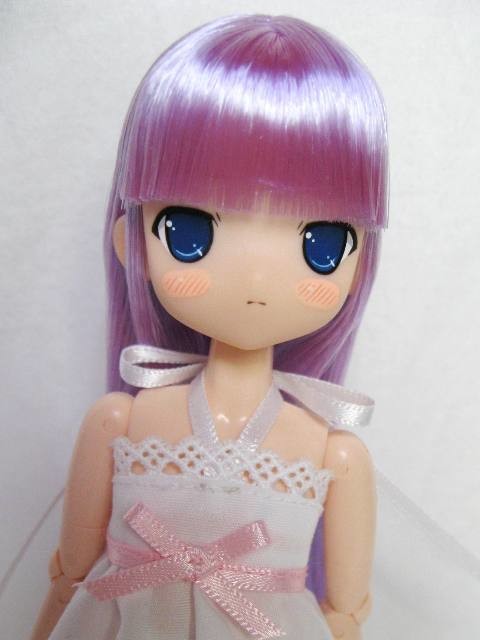ChiiChi-chan, White BOX [115243] (Purple Hair, Long), Mama Chapp Toy, Obitsu Plastic Manufacturing, Action/Dolls, 1/6
