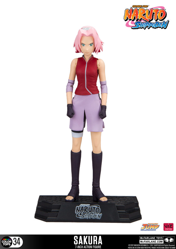 Haruno Sakura, Naruto Shippuuden, McFarlane Toys, Action/Dolls