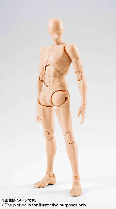 Body-kun (Takarai Rihito Edition, Pale Orange Color), Bandai, Action/Dolls, 4549660161394