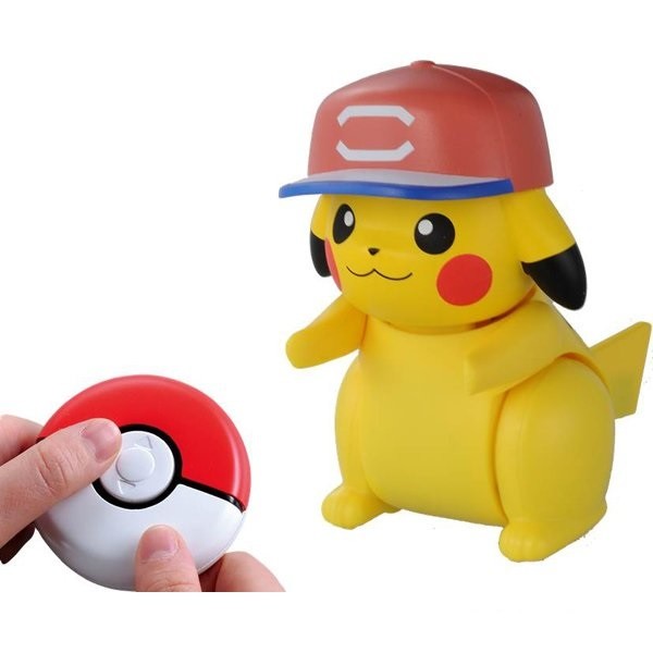 Pikachu (Satoshi's Pikachu (Alola Cap)), Pocket Monsters Sun & Moon, Takara Tomy, Action/Dolls, 4904810899259