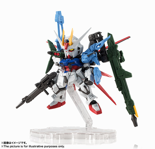 GAT-X105 Strike Gundam, GAT-X105+AQM/E-X01 Aile Strike Gundam, GAT-X105+AQM/E-X02 Sword Strike Gundam, GAT-X105+AQM/E-X03 Launcher Strike Gundam, GAT-X105+AQM/E-YM1 Perfect Strike Gundam, Kidou Senshi Gundam SEED, Bandai, Action/Dolls, 4549660160991