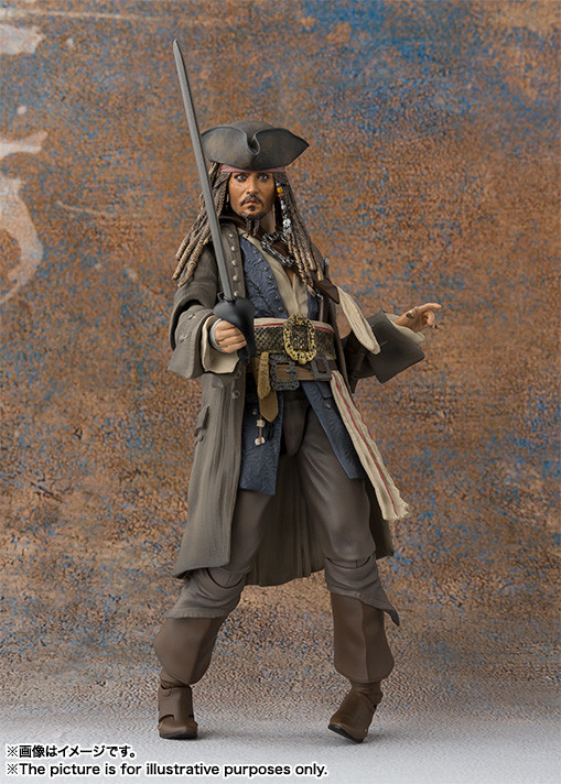 Jack Sparrow, Pirates Of The Caribbean: Dead Men Tell No Tales, Bandai, Action/Dolls, 4549660147756