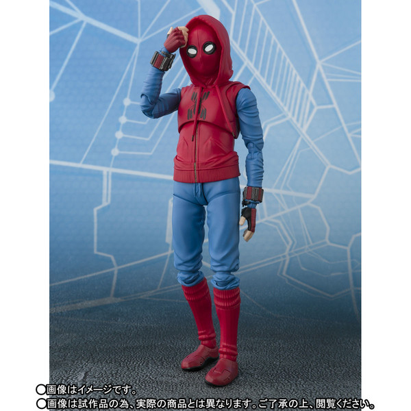 Spider-Man (Home Made Suit), Spider-Man: Homecoming, Bandai, Action/Dolls