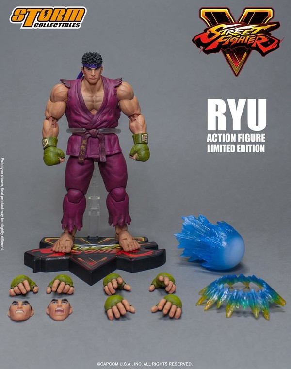 Ryu (Limited Edition), Street Fighter V, Storm Collectibles, Action/Dolls, 1/12