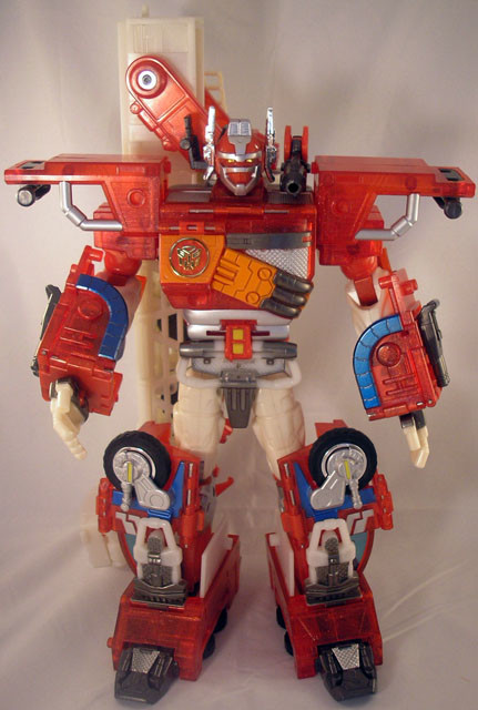 Fire Convoy (Clear), Transformers: Car Robots, Takara, Action/Dolls