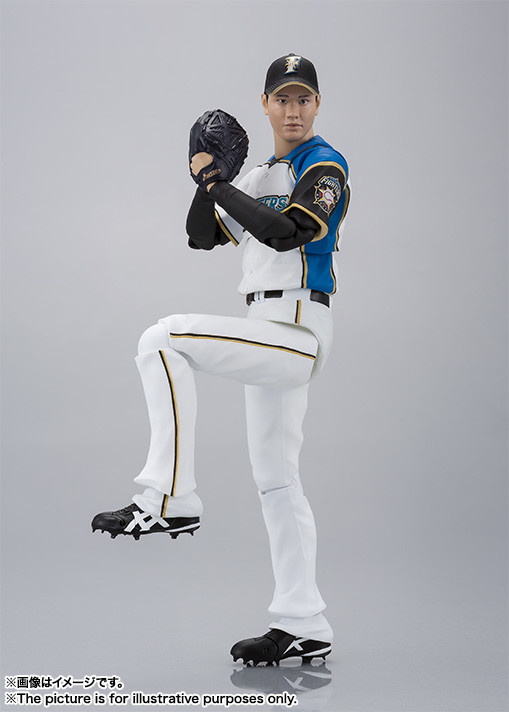 Ohtani Shouhei, Hokkaido Nippon-Ham Fighters, Bandai, Action/Dolls, 4549660208624