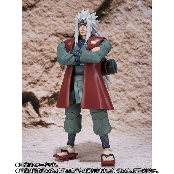 Jiraiya, Naruto Shippuuden, Bandai, Action/Dolls