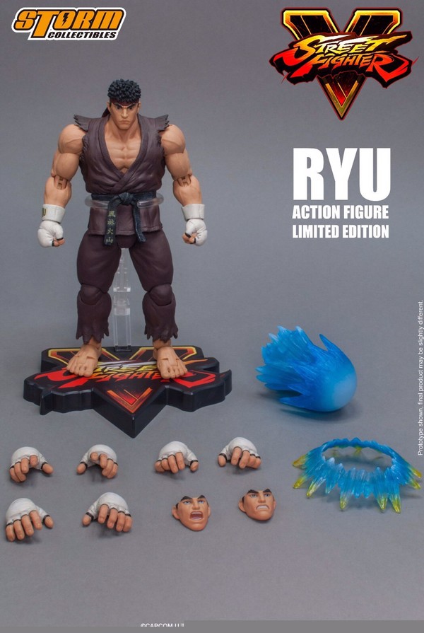 Ryu (Limited Edition), Street Fighter V, Storm Collectibles, Action/Dolls, 1/12