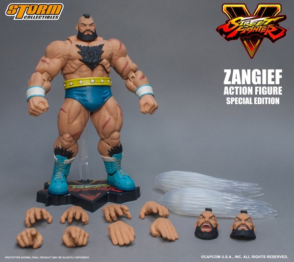 Zangief (Special Edition), Street Fighter V, Storm Collectibles, Action/Dolls, 1/12