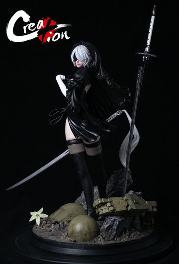 YoRHa No.2 Type B (2B Resin Statue), NieR:Automata, NieR:Automata Ver1.1a, Individual Sculptor, Pre-Painted, 1/4