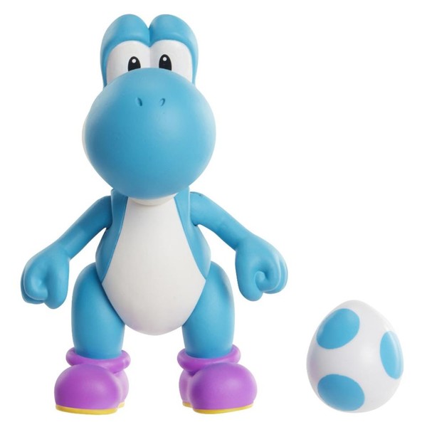 Yoshi (Light Blue), Super Mario Brothers, Jakks Pacific, Action/Dolls
