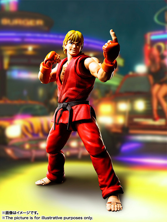 Ken Masters, Street Fighter IV, Bandai, Action/Dolls, 4549660238942