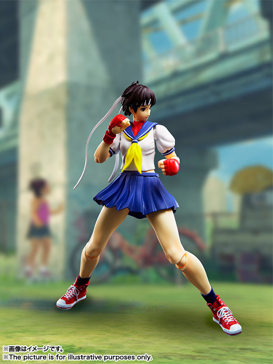 Kasugano Sakura, Street Fighter IV, Bandai, Action/Dolls, 4549660238959