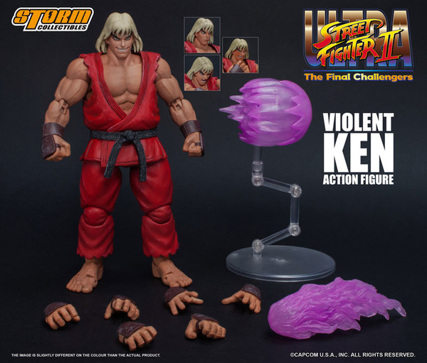 Sennousareta Ken, Ultra Street Fighter II: The Final Challengers, Storm Collectibles, Action/Dolls, 1/12, 4589484101374