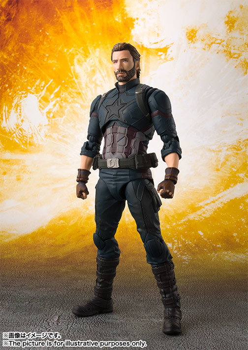 Captain America, Avengers: Infinity War, Bandai, Action/Dolls, 4549660225836