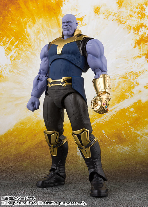 Thanos, Avengers: Infinity War, Bandai, Bandai Spirits, Action/Dolls, 4573102590794