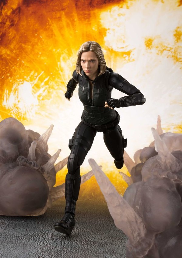 Black Widow (& Tamashii Effect Explosion), Avengers: Infinity War, Bandai, Action/Dolls