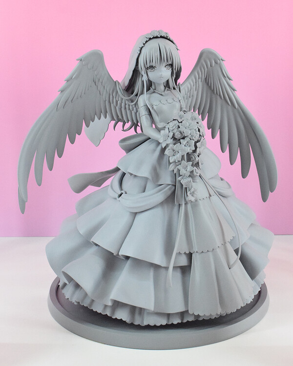 Tenshi (Wedding), Angel Beats!, Kadokawa, Pre-Painted, 1/7