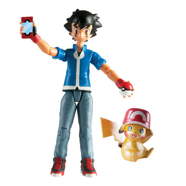 Satoshi (20th Anniversary Pearlescent), Pocket Monsters, Tomy USA, Action/Dolls