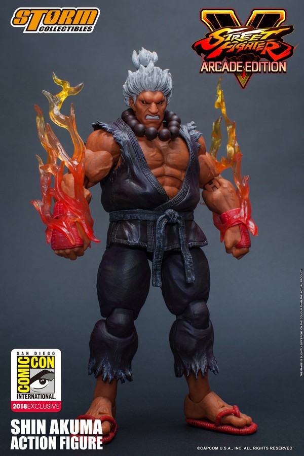 Shin Gouki, Street Fighter V Arcade Edition, Storm Collectibles, Action/Dolls, 1/12, 4897072870718